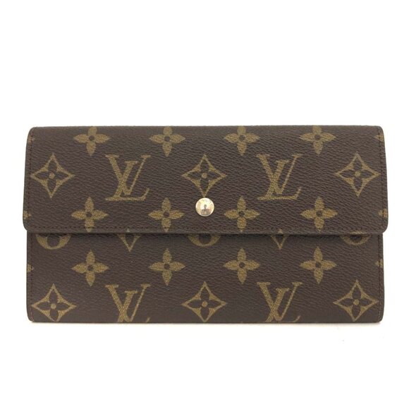 Louis Vuitton Monogram Porte Tresor International Trifold Wallet lux80-101225 - Picture 1 of 8